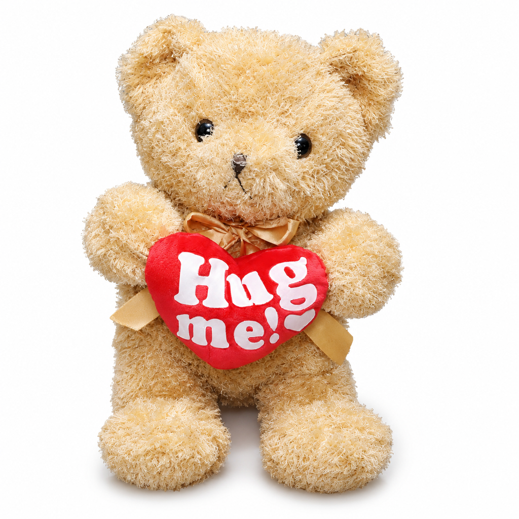 Knuffelbeer knuffel met hart Hug Me