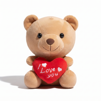 Beertje knuffel met hart I Love You
