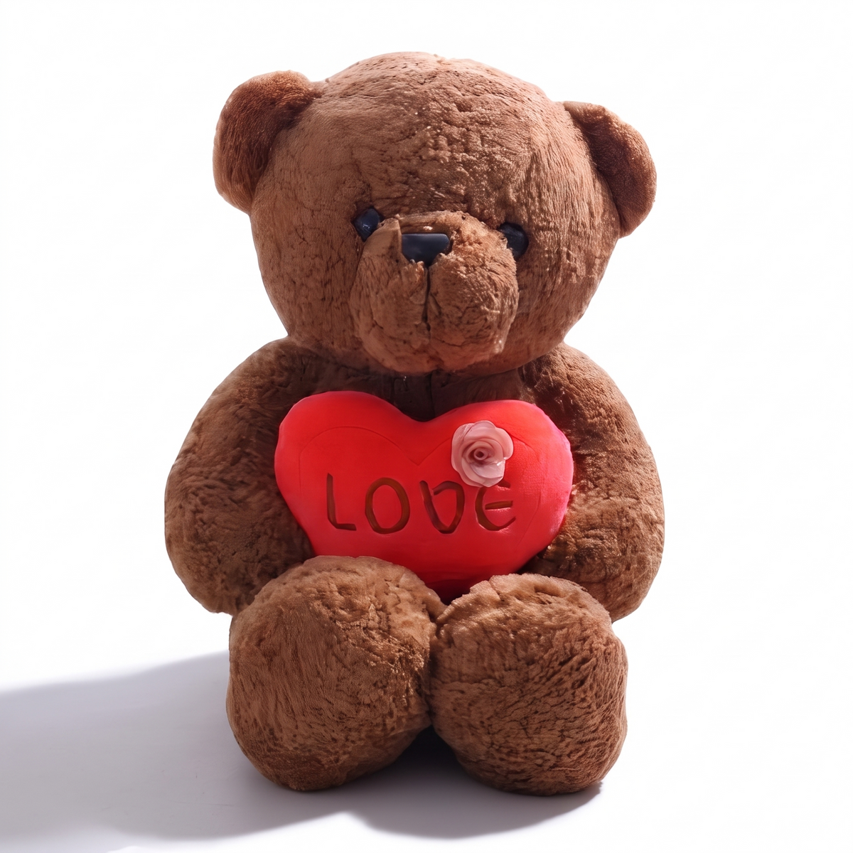 Valentijn beertje knuffel met hart Love