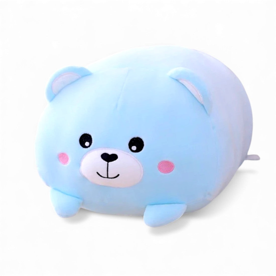 Superzachte kawaii blauwe beer knuffel squishmallow-stijl