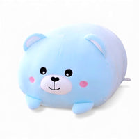 Superzachte kawaii blauwe beer knuffel squishmallow-stijl