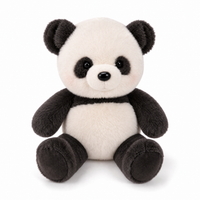 Rennende panda knuffel zonder batterij 45-60 cm