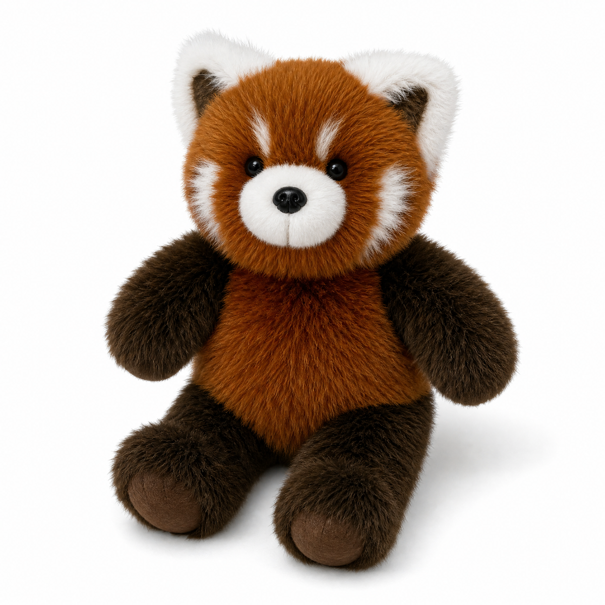 Bewegende rennende rode panda knuffel 55 cm