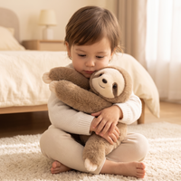 Rustgevende verzwaarde luiaard knuffel 30 cm