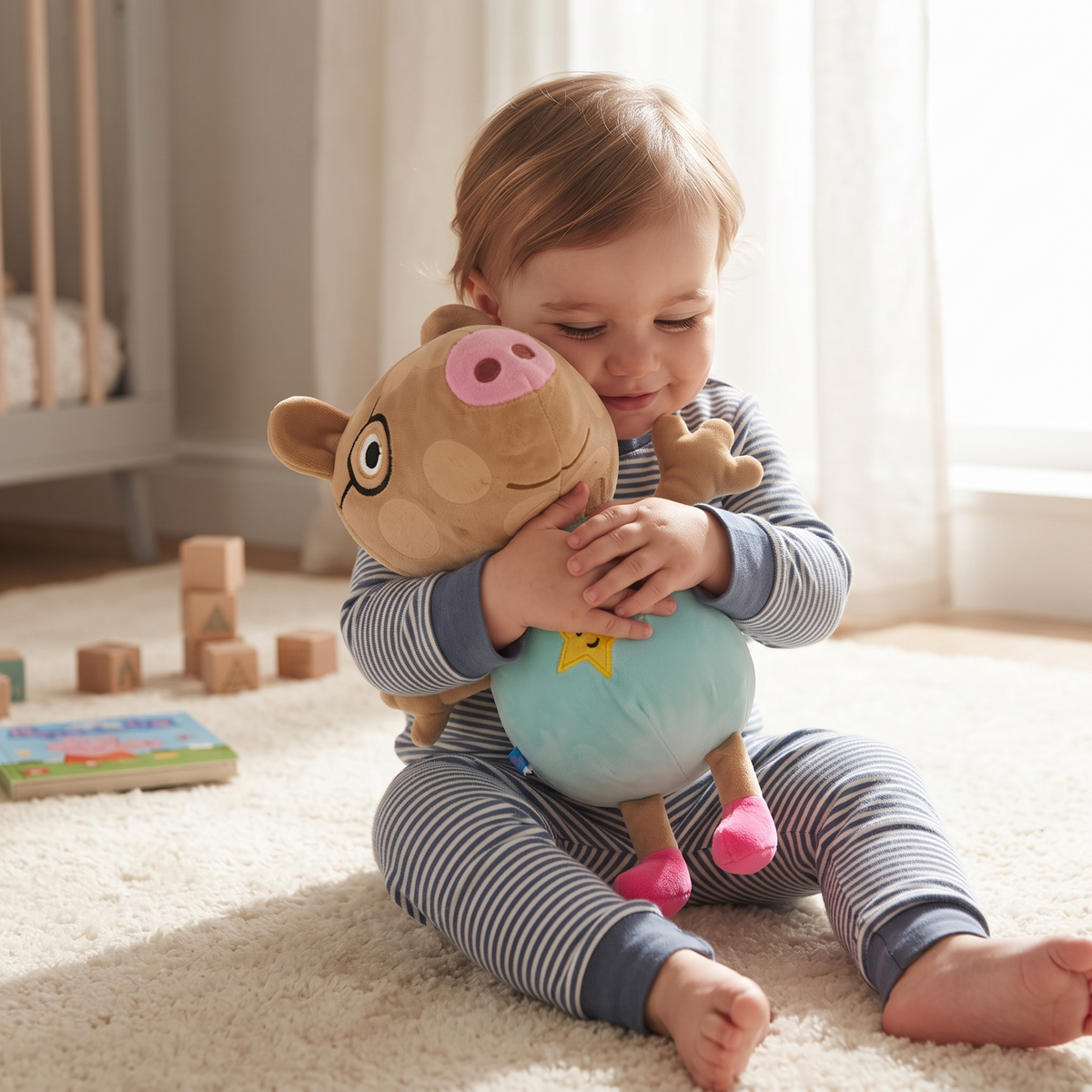 Pedro Pony knuffel Peppa Big 19 cm