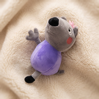 Danny Hond knuffel Peppa Big 19 cm