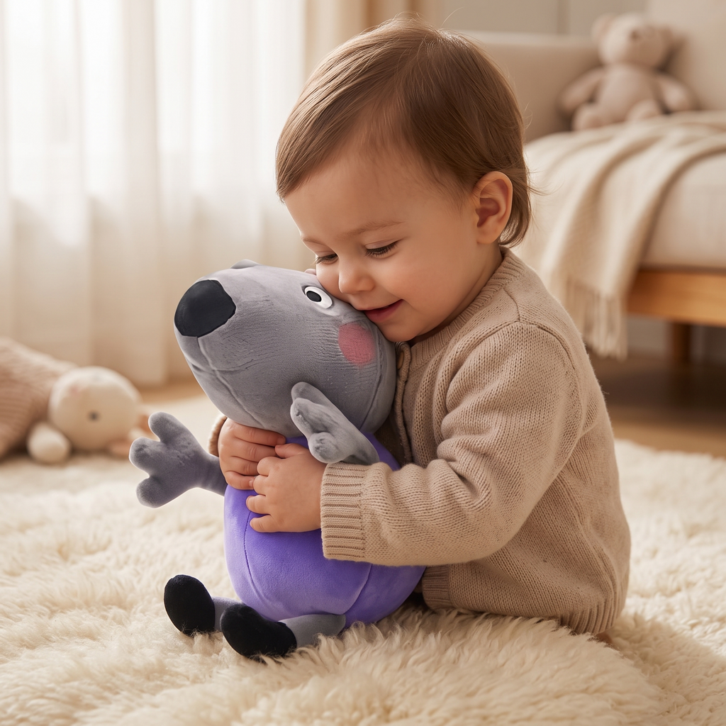 Danny Hond knuffel Peppa Big 19 cm