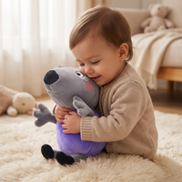 Danny Hond knuffel Peppa Big 19 cm