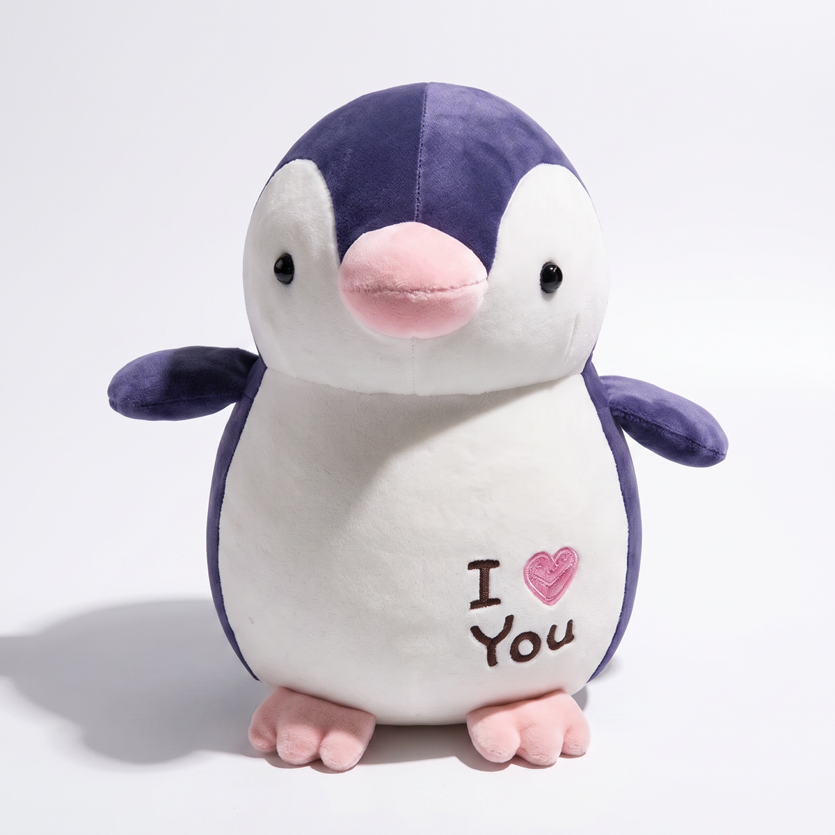 Pinguïn knuffel I Love You