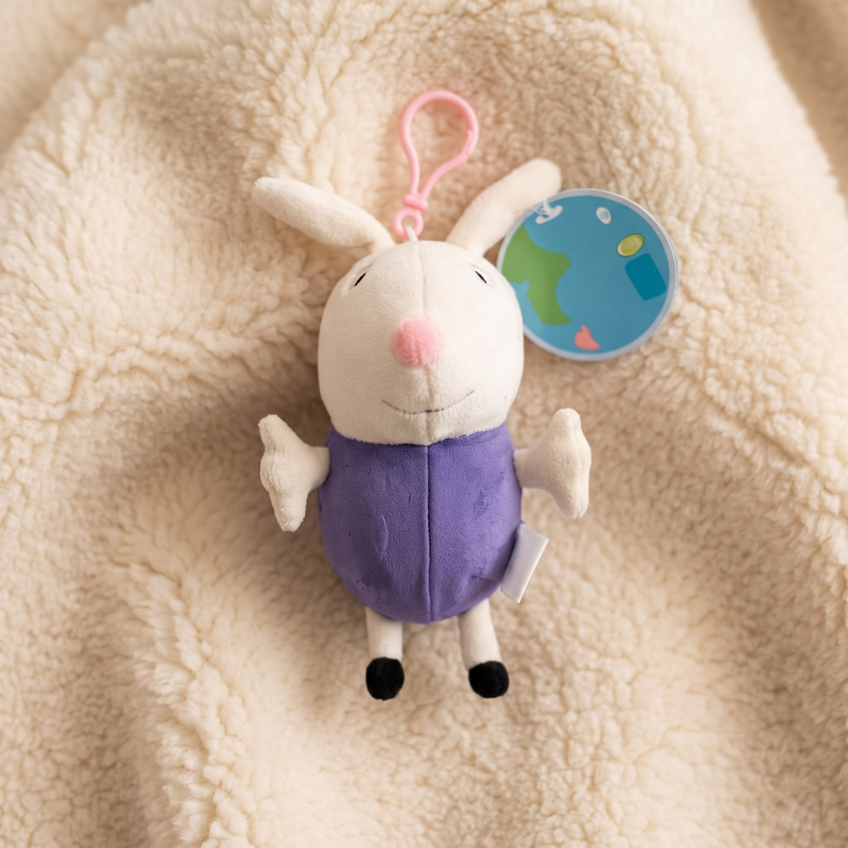 Richard Konijn knuffel - personage Peppa Big 19 cm