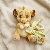 Simba knuffel met afneembare deken