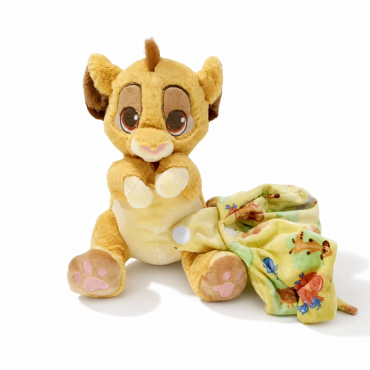 Simba knuffel met afneembare deken