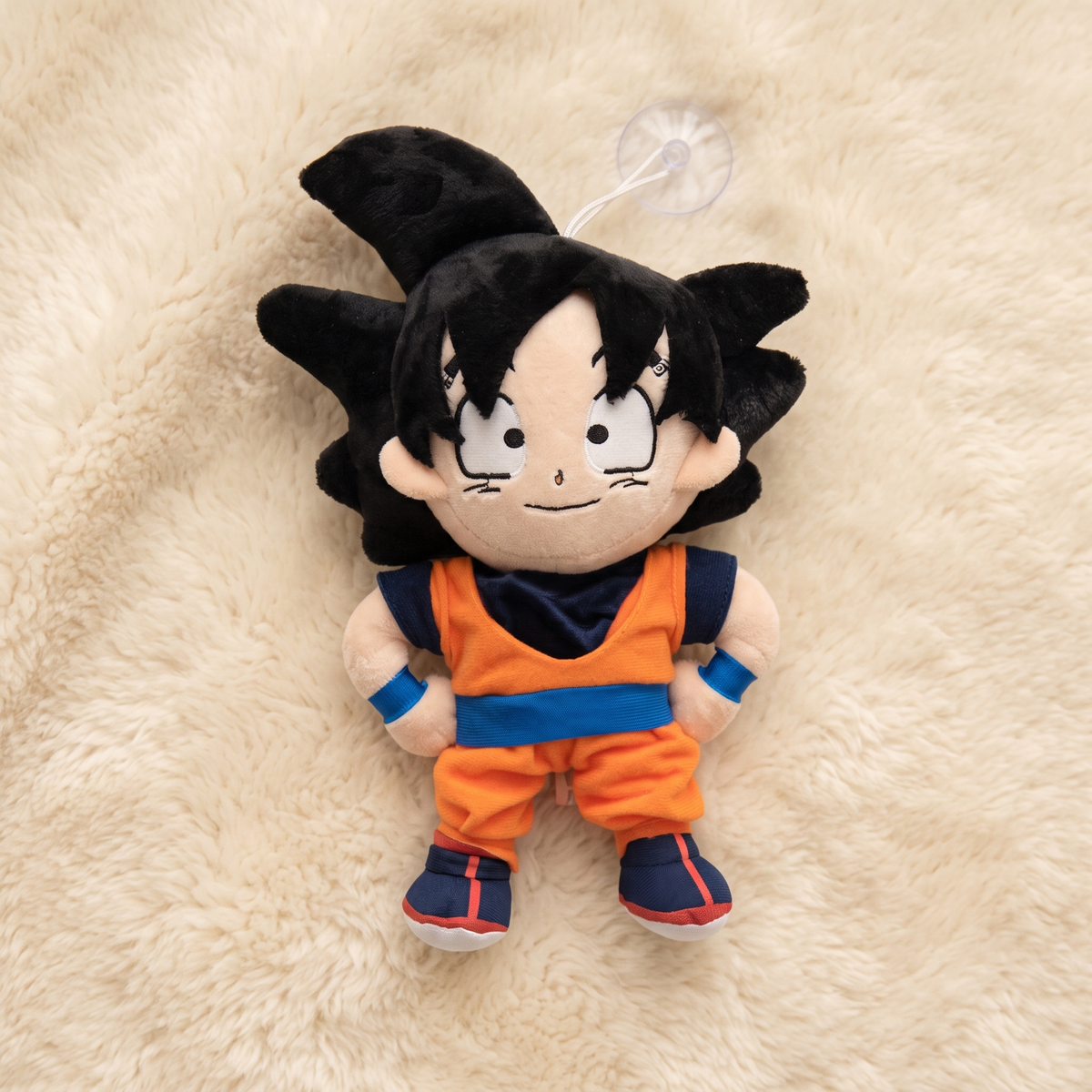 Son Goku knuffel Dragon Ball met zuignap