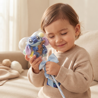 Stitch knuffel in Valentijn hartdoosje