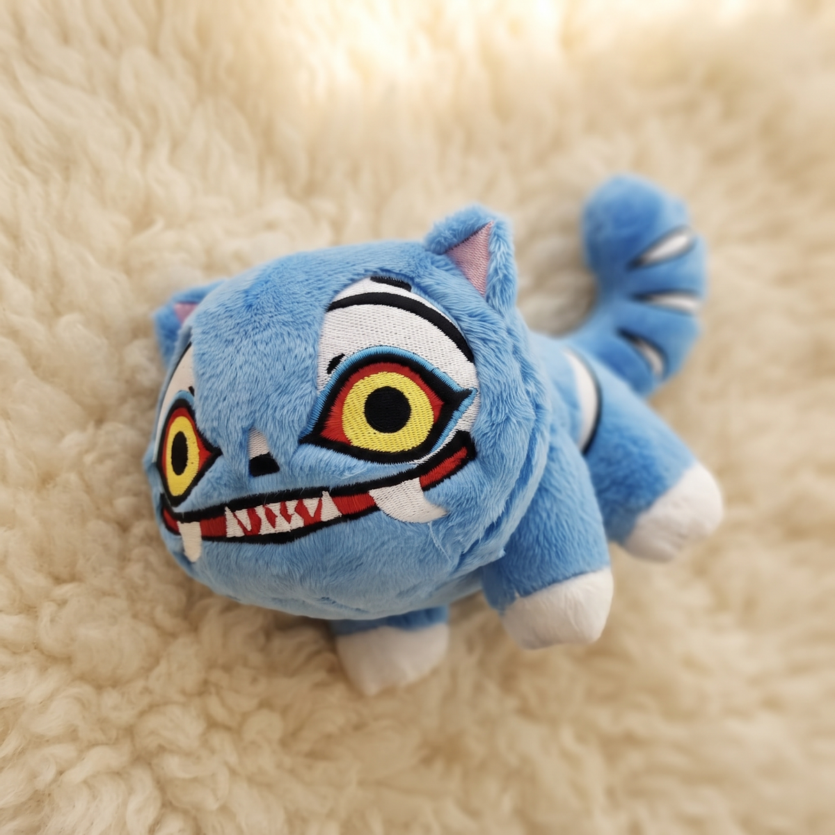 Blauwe tijger knuffel Demon Hunters