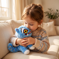 Blauwe tijger knuffel Demon Hunters