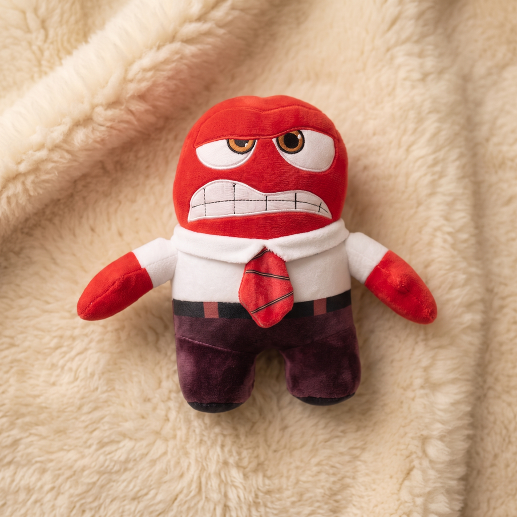 Woede knuffel Inside Out 24 cm