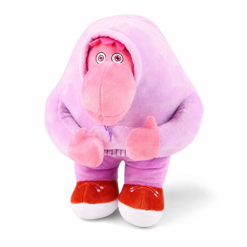 Schaamte knuffel uit de film Inside Out 2