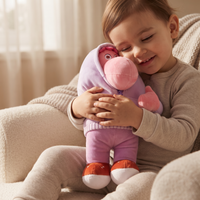 Schaamte knuffel uit de film Inside Out 2