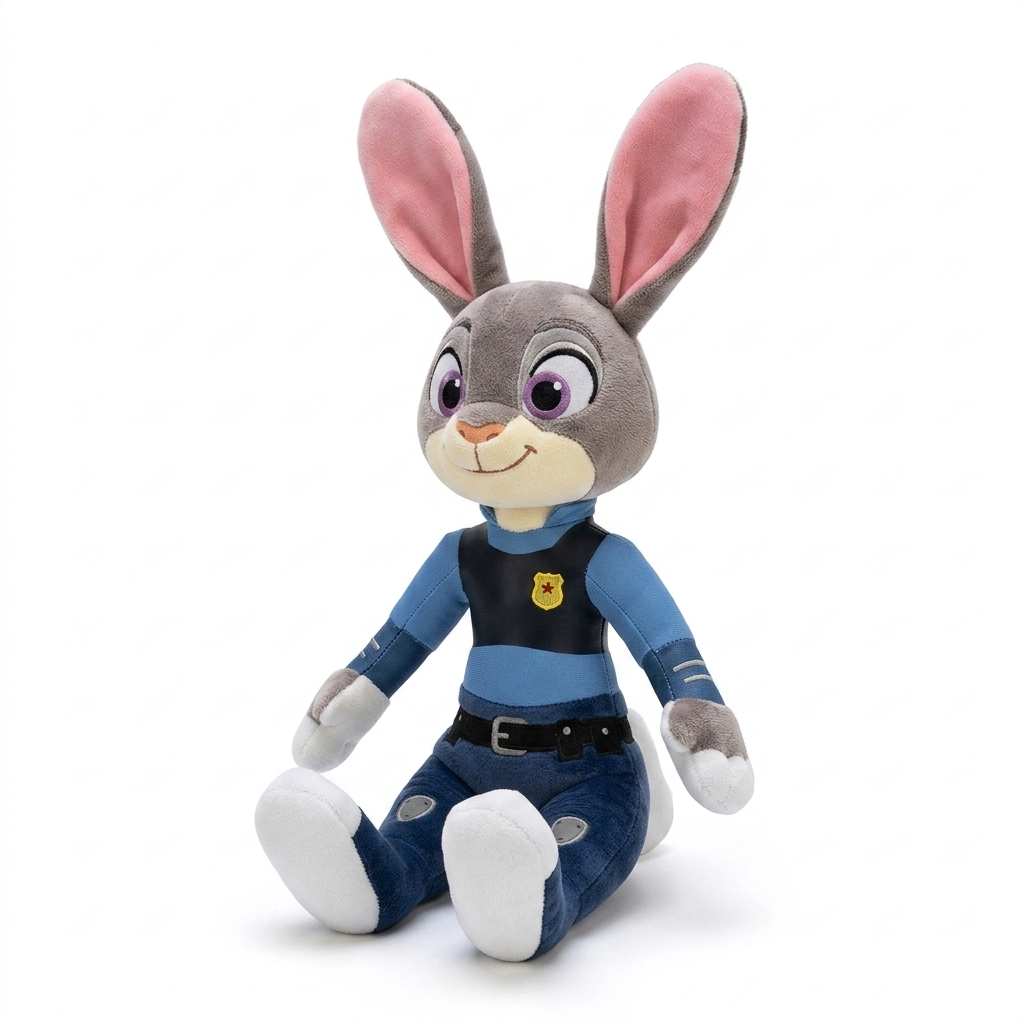 Zootropolis knuffel Nick Wilde en Judy Hopps