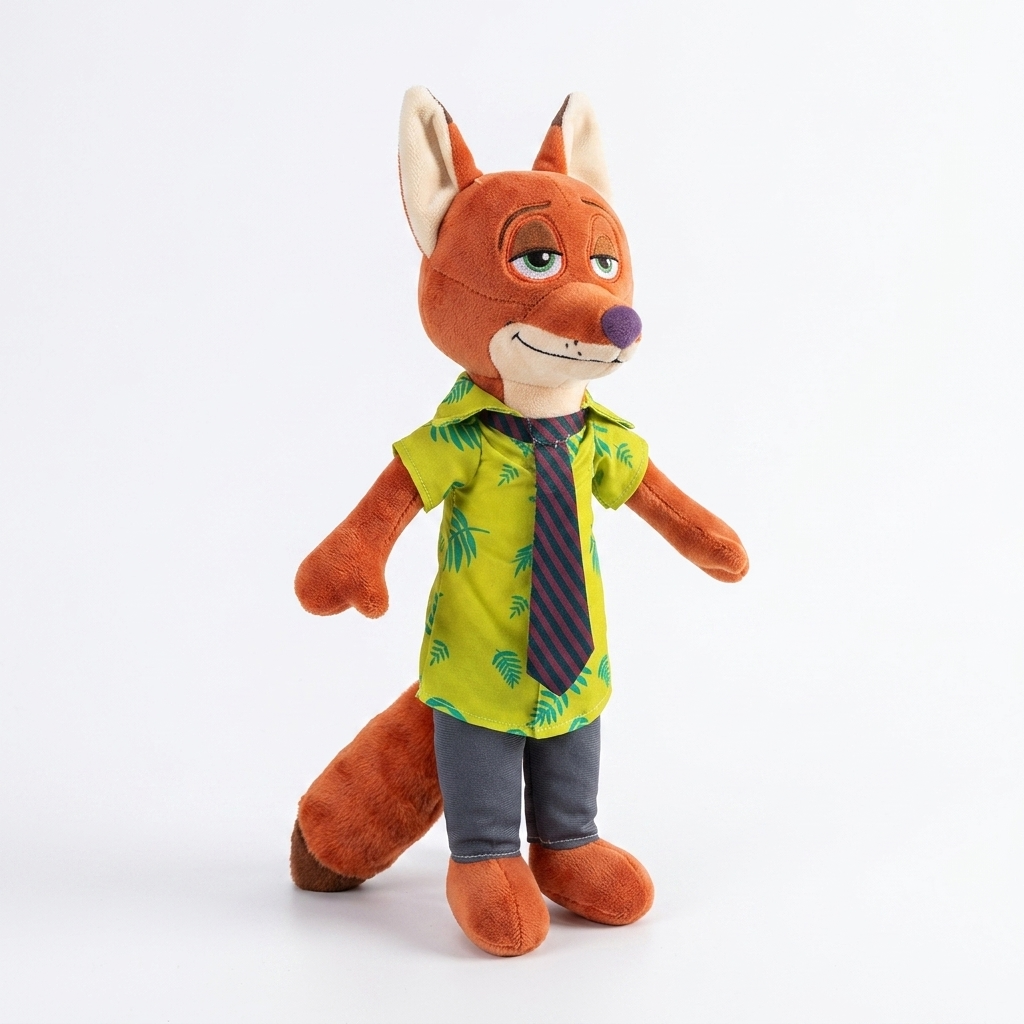 Zootropolis knuffel Nick Wilde en Judy Hopps