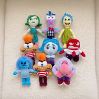 Inside Out 2 knuffels - set van 9 emoties