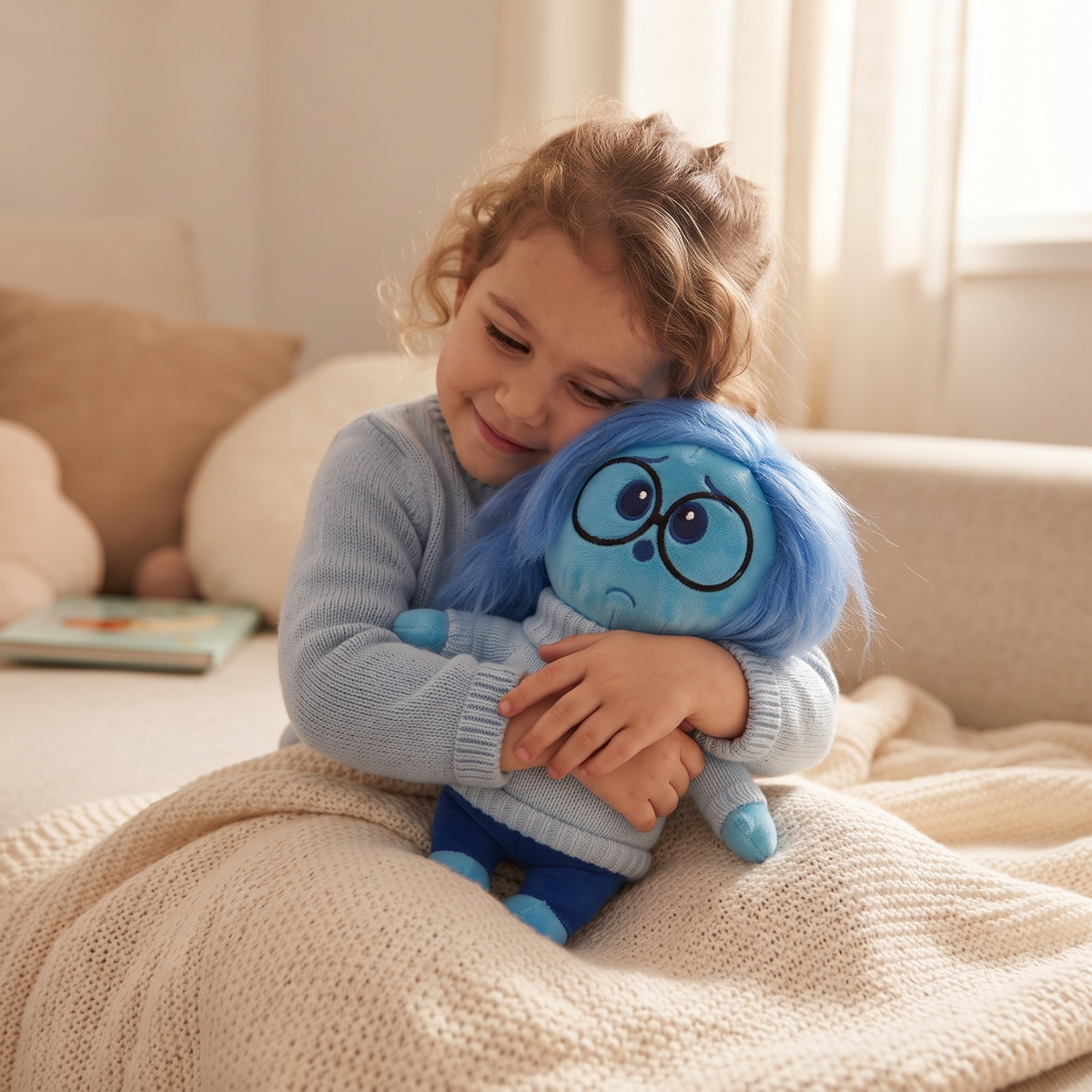 Inside Out 2 knuffels - set van 9 emoties