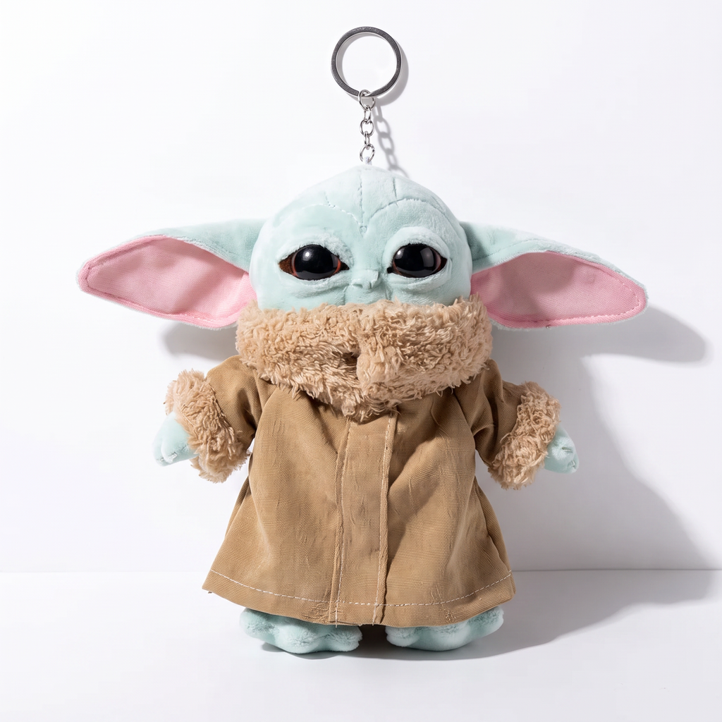 Baby Yoda Grogu sleutelhanger knuffel Star Wars