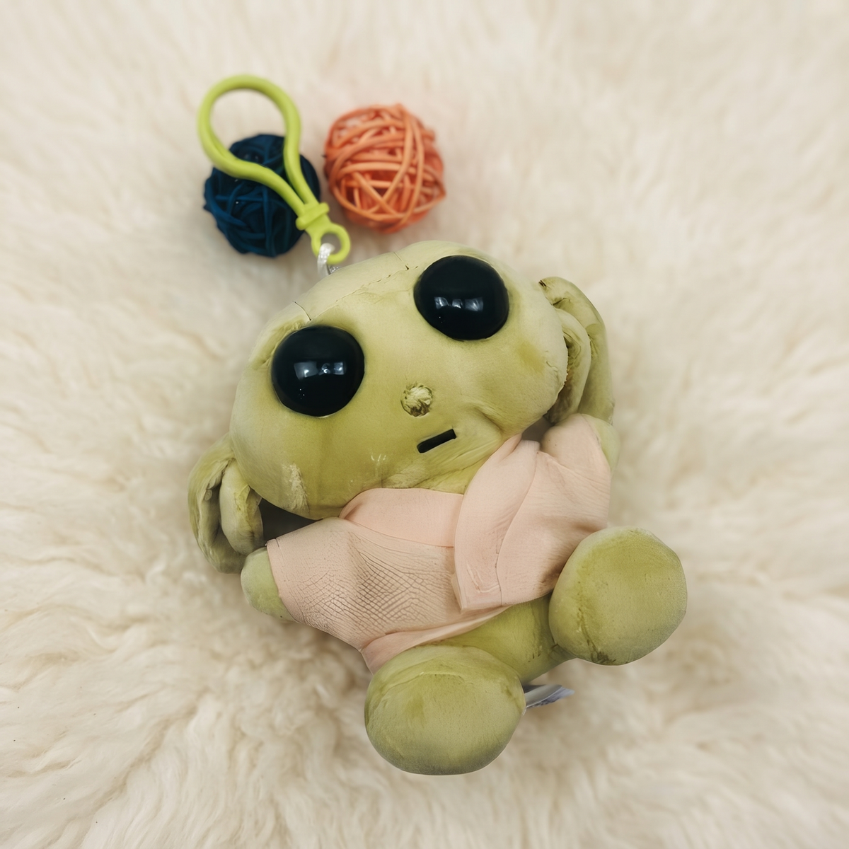 Baby Yoda Grogu sleutelhanger knuffel 11 cm