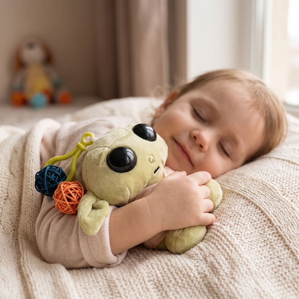 Baby Yoda Grogu sleutelhanger knuffel 11 cm