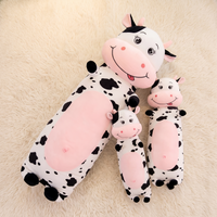Reusachtige gevlekte koe knuffel 70-100 cm Plushie Planet