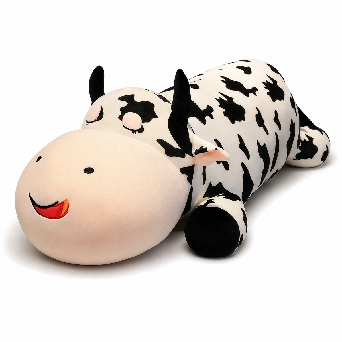 Reusachtige liggende koe knuffel Plushie Planet