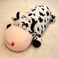 Reusachtige liggende koe knuffel Plushie Planet