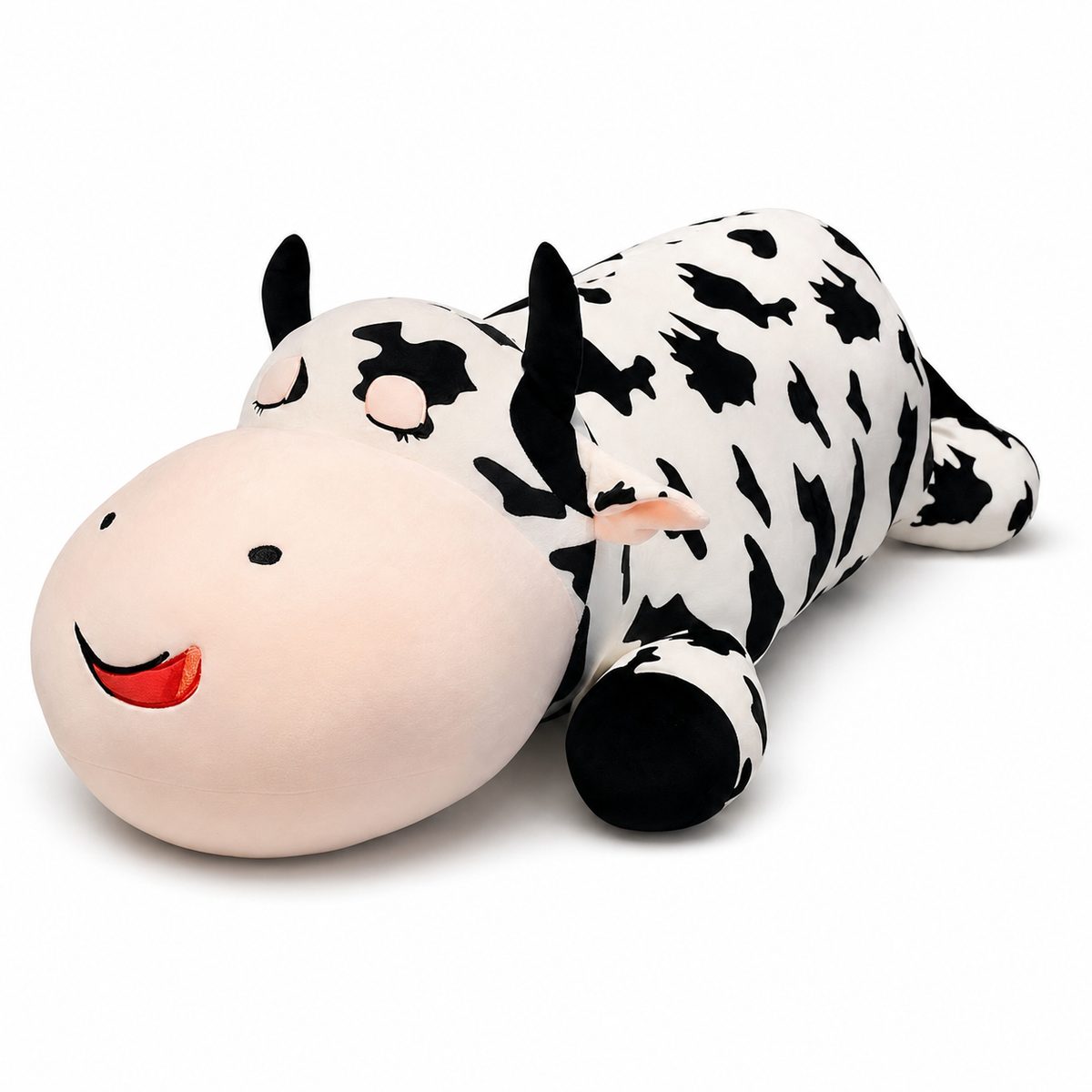 Reusachtige liggende koe knuffel Plushie Planet