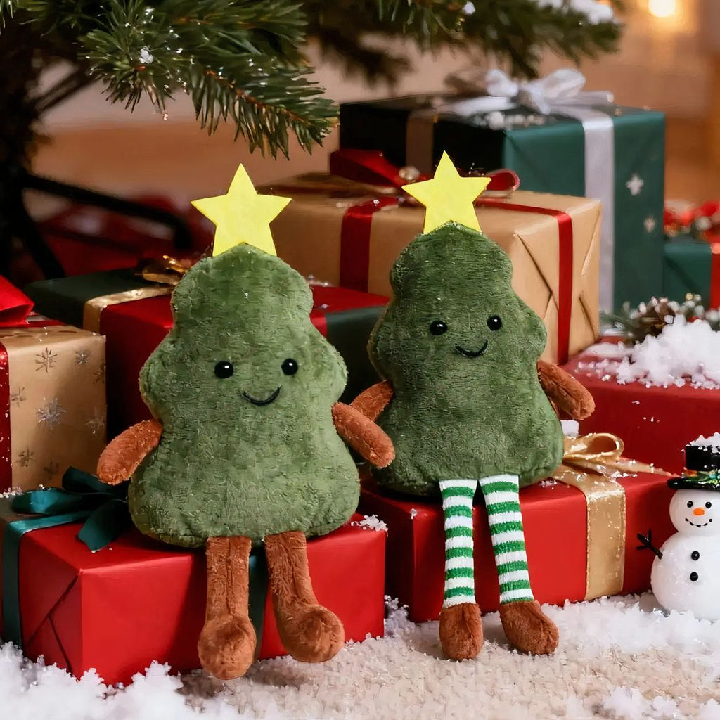Schattige kawaii kerstboom knuffel Plushie Planet