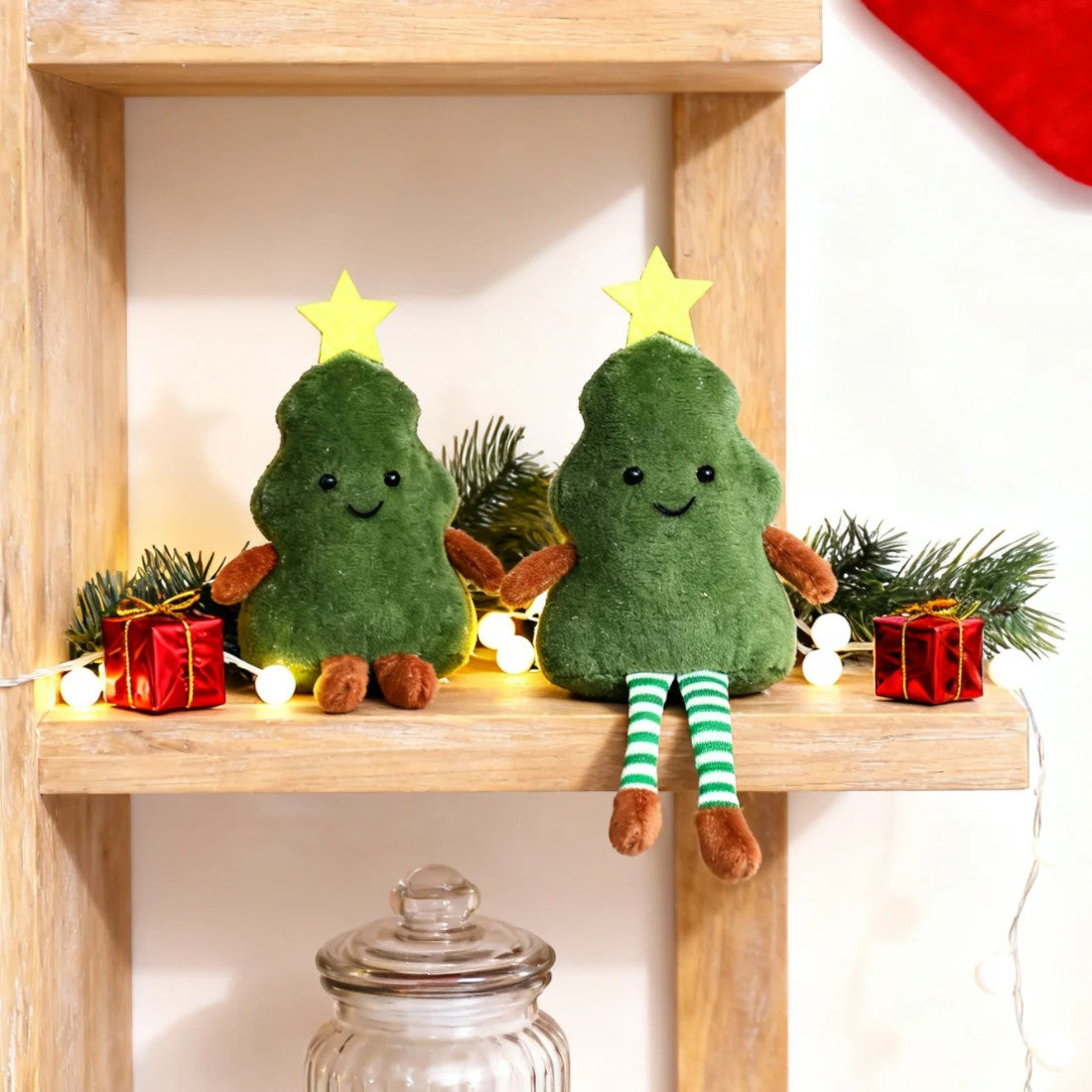 Schattige kawaii kerstboom knuffel Plushie Planet