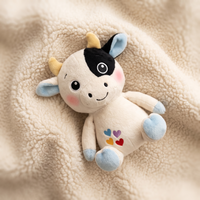 Schattige koe knuffel van zacht katoen Plushie Planet