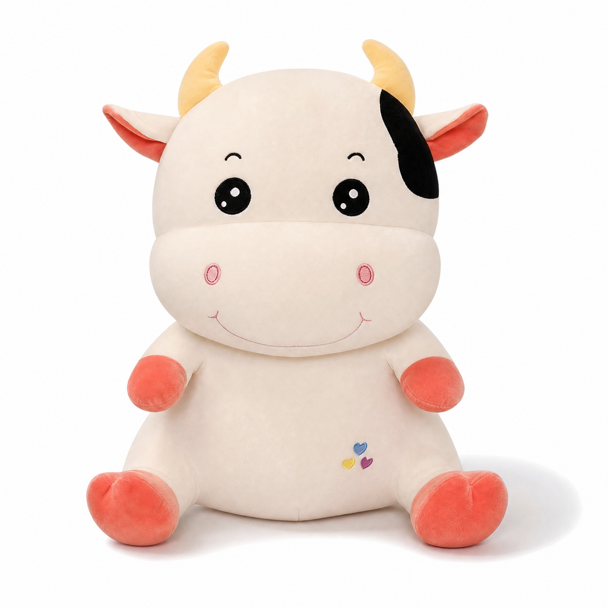 Schattige koe knuffel van zacht katoen Plushie Planet