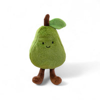 Kawaii fruit knuffel lachende peer
