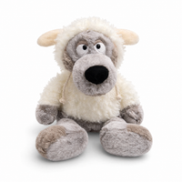 Grappige wolf in schaapskleren knuffel